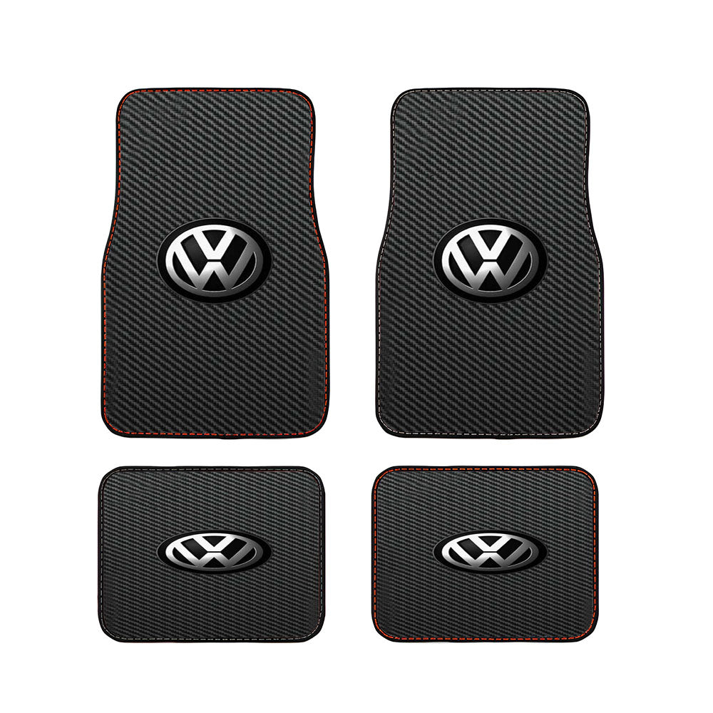 Vw Volkswagen Logo Car Floor Mats Accessories