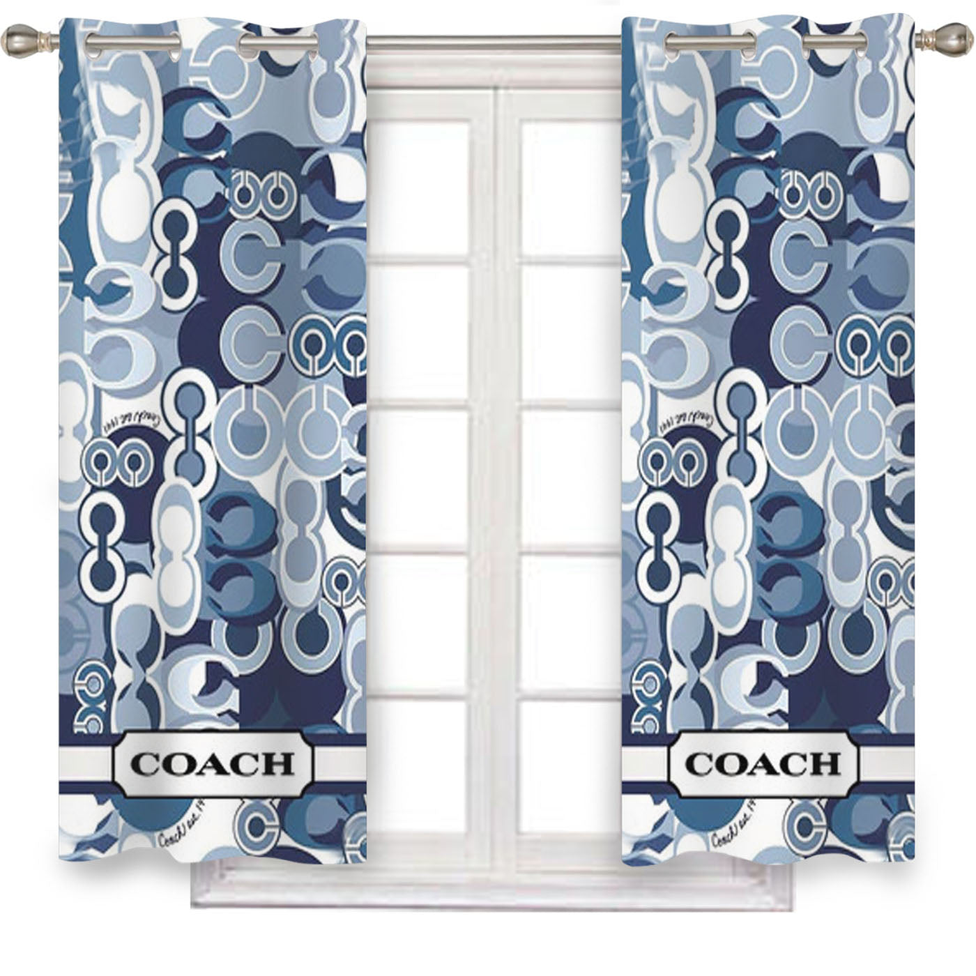 Coach New York Signature Window Curtains