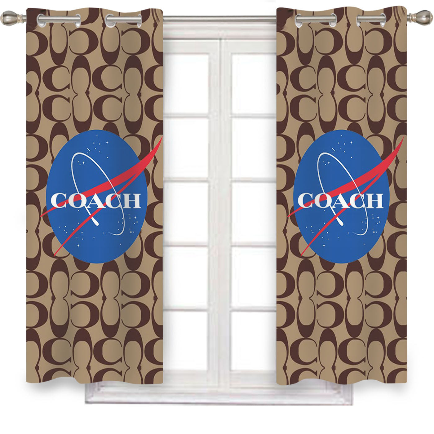 Coach New York X Nasa Window Curtains