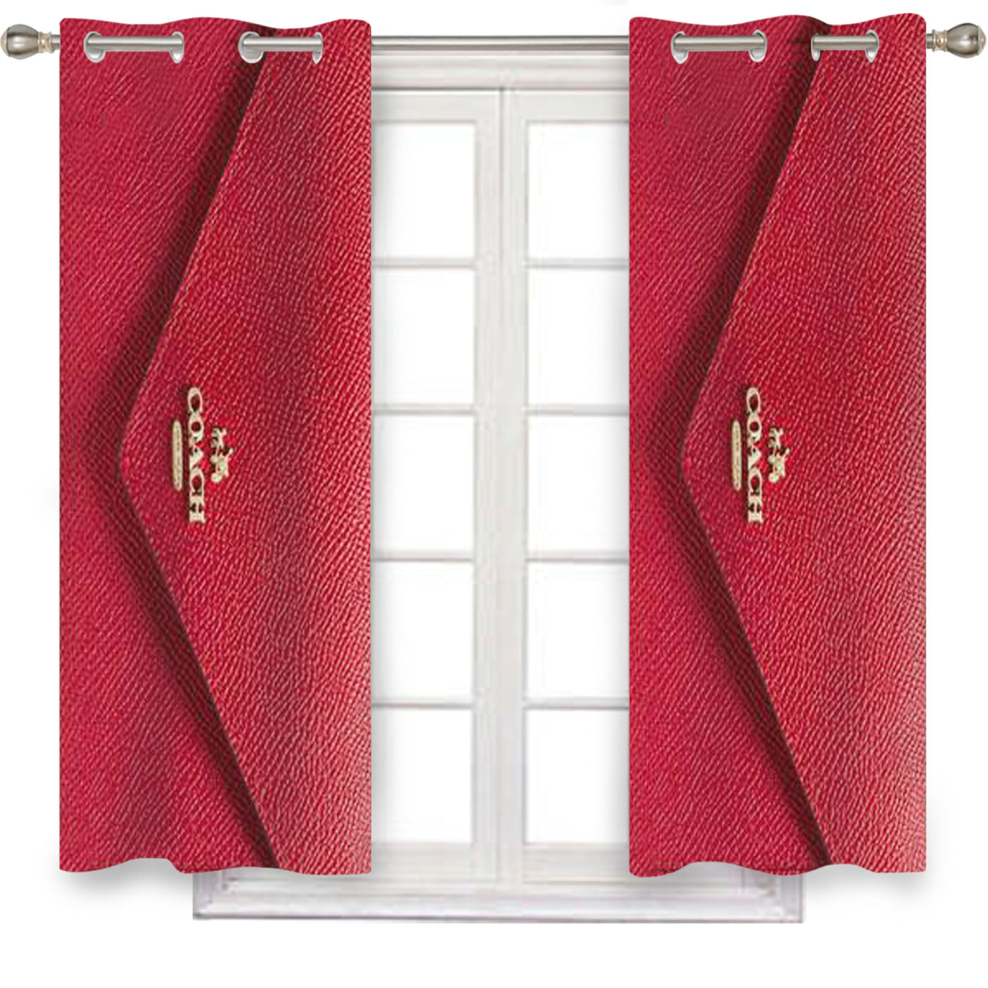 Coach Soft Wallet Window Curtains