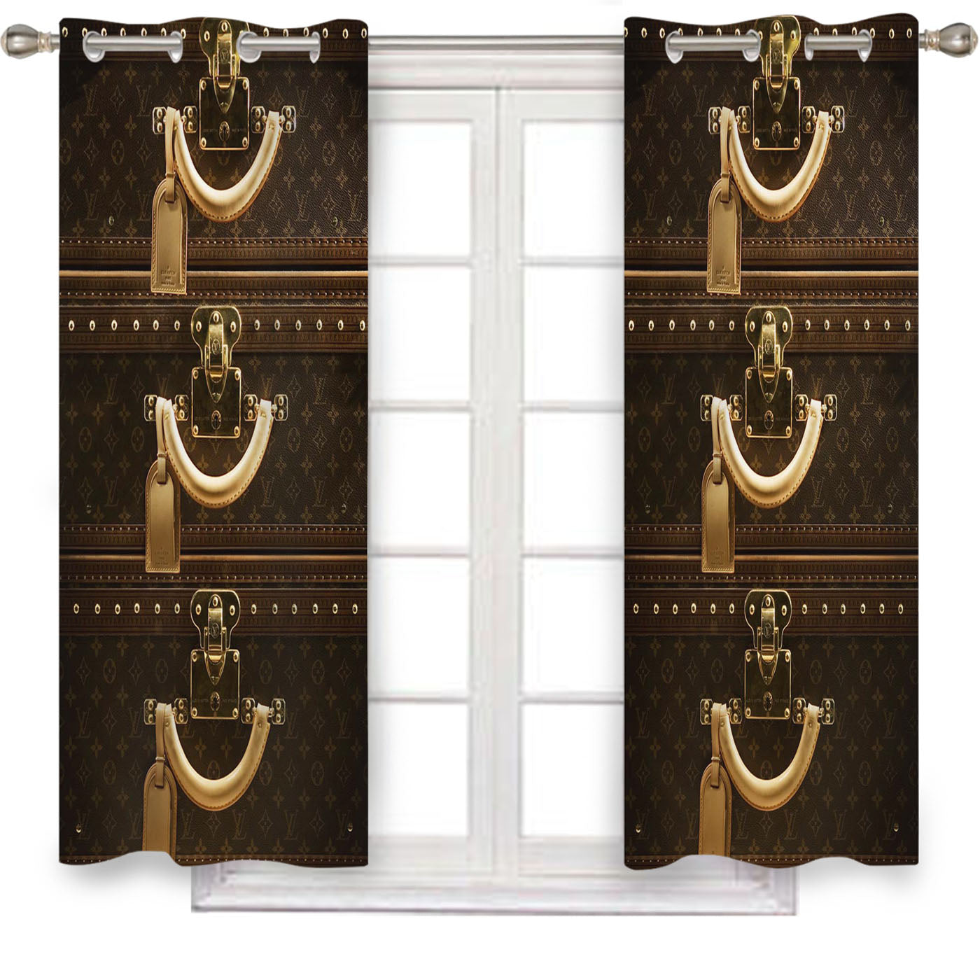 Louis Vuitton Bag Window Curtains