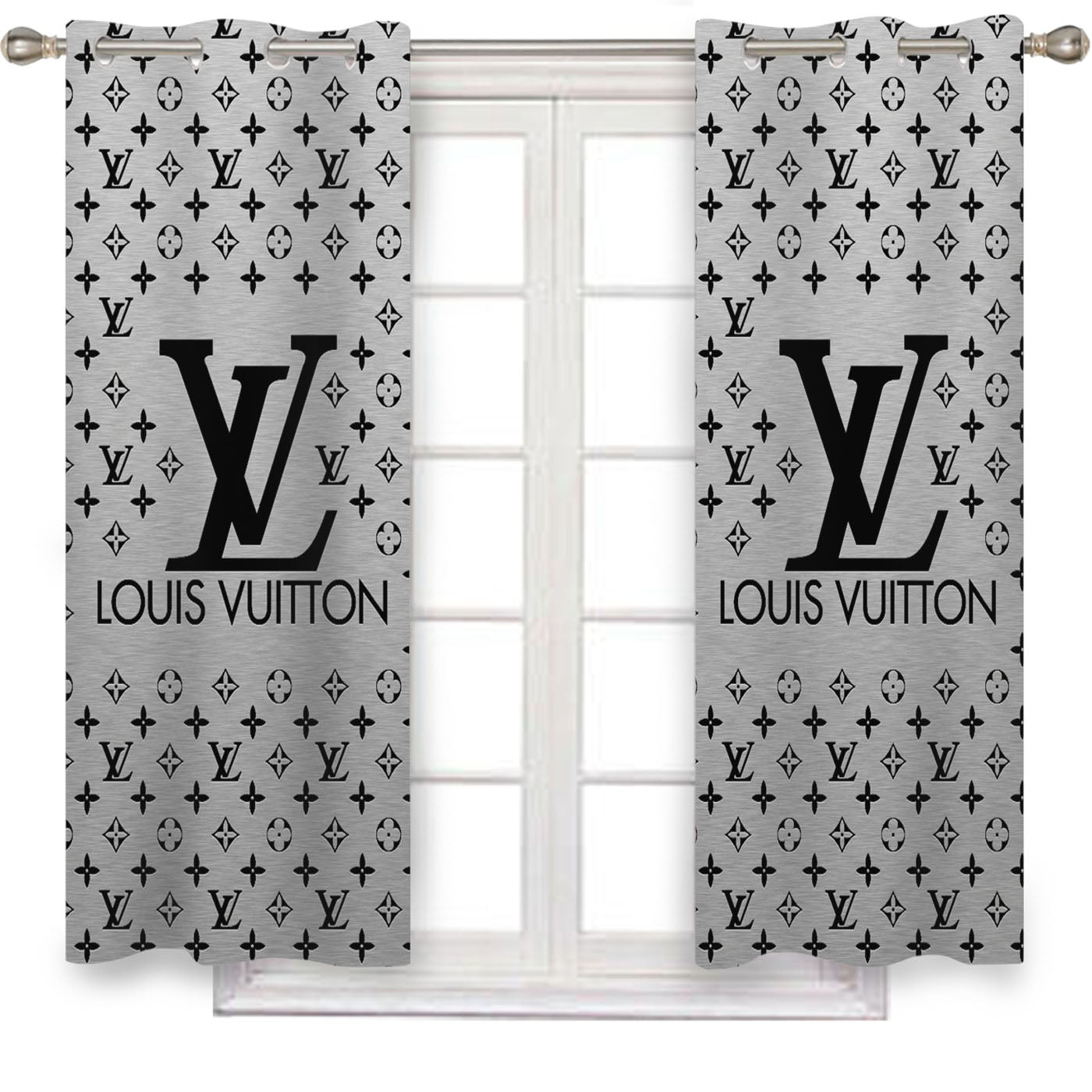 Louis Vuitton Metal Window Curtains