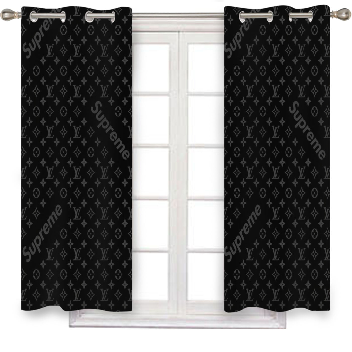 Supreme Louis Vuitton 3 Window Curtains