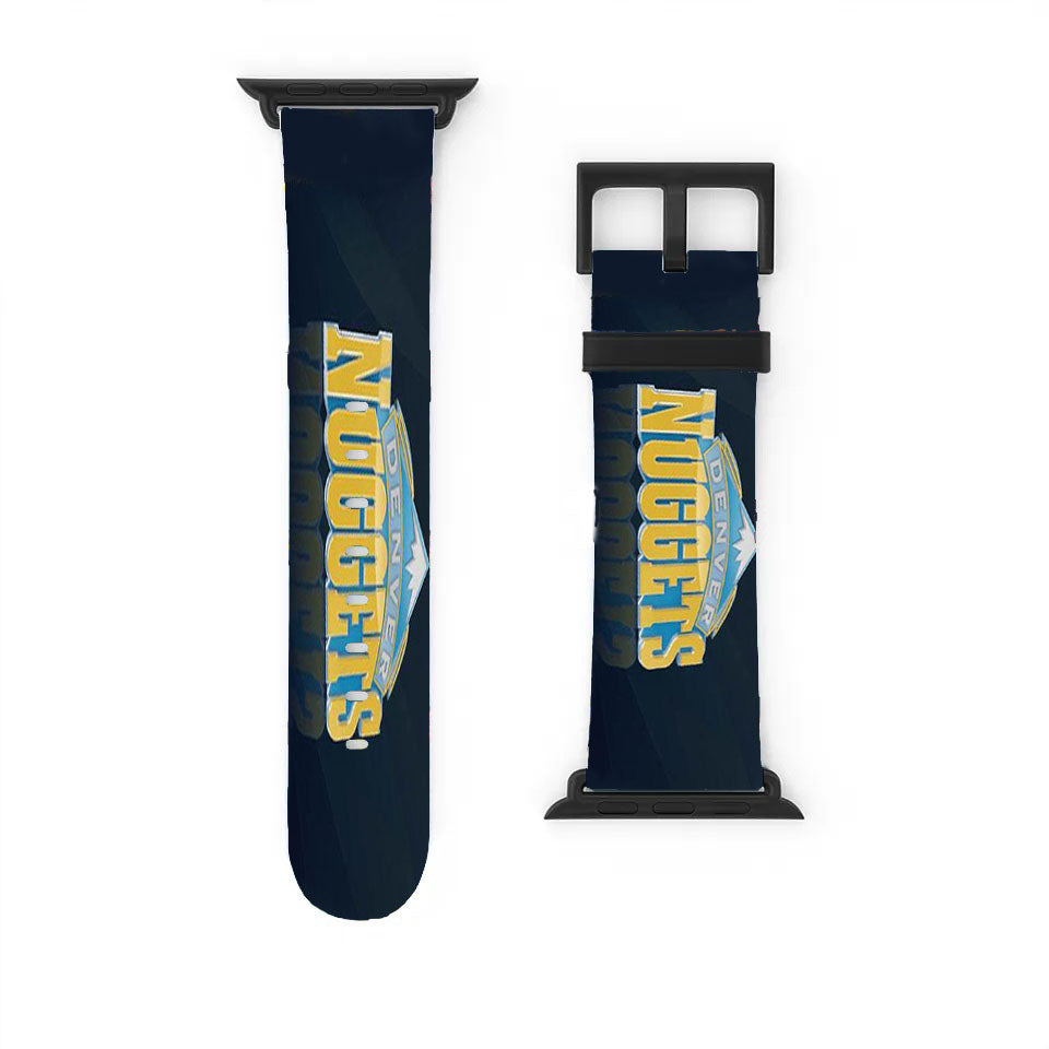 Denver Nuggets Logo Nba Apple Watch Band 38Mm - 44Mm