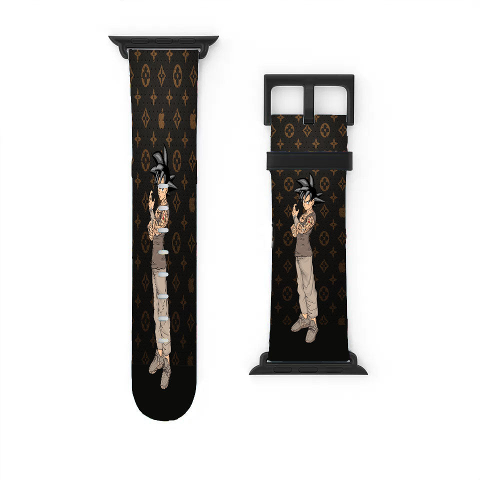 Dragon Ball Son Goku Louis Vuitton Apple Watch Band 38Mm - 44Mm