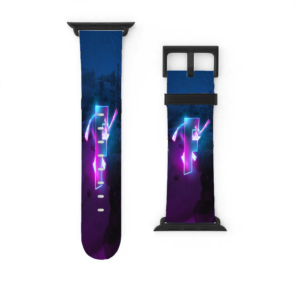 Glowing Fortnite Logo Season 6 Apple Watch Band 38Mm - 44Mm