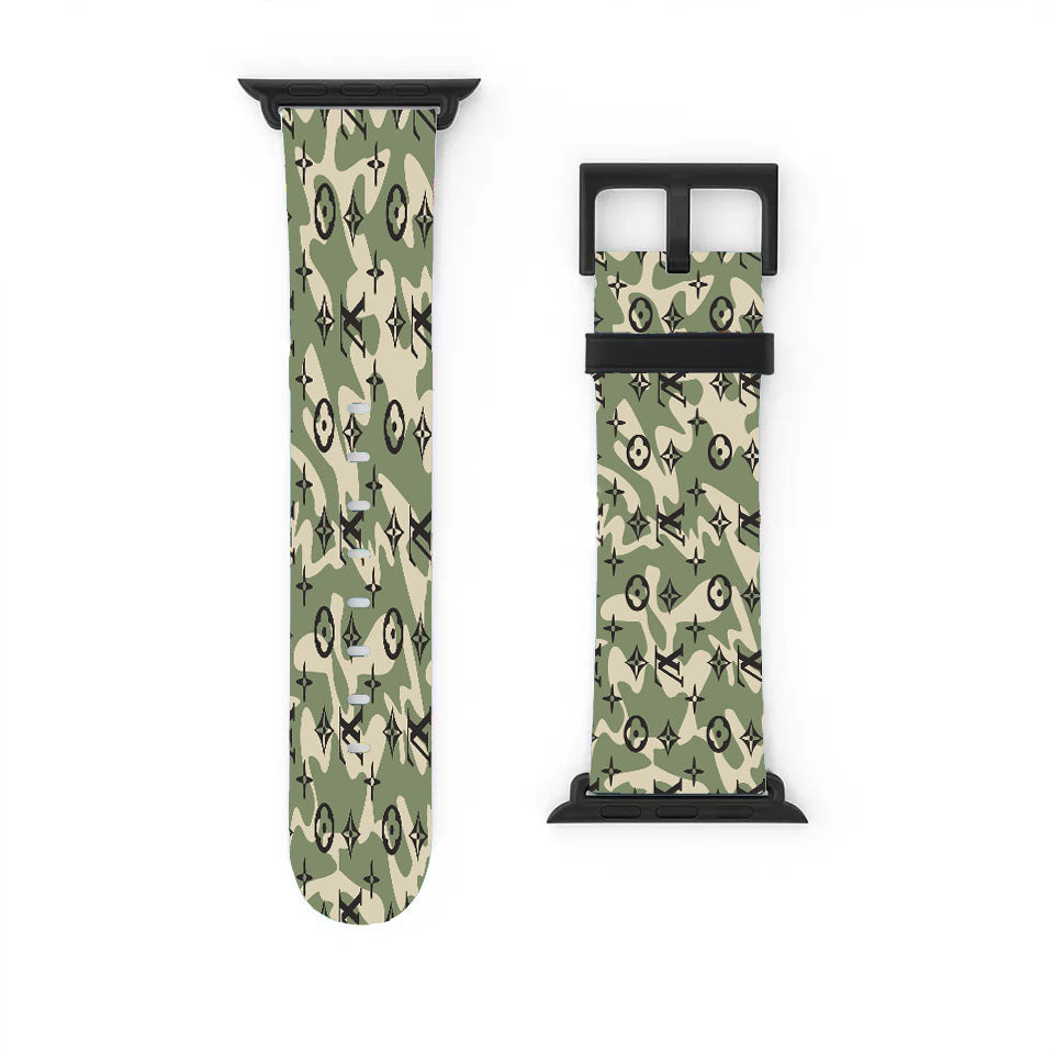 Louis Vuitton Camo Apple Watch Band 38Mm - 44Mm