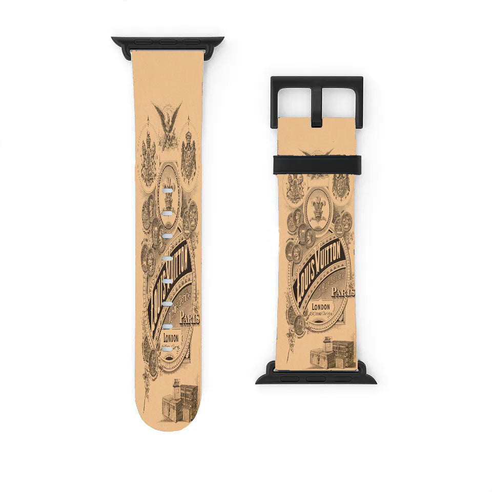 Louis Vuitton London Paris Vintage Retro Apple Watch Band 38Mm - 44Mm