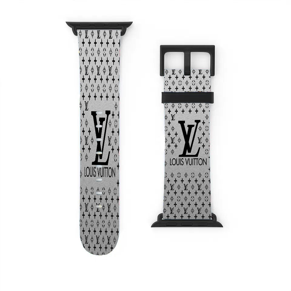 Louis Vuitton Pattern Bray Apple Watch Band 38Mm - 44Mm
