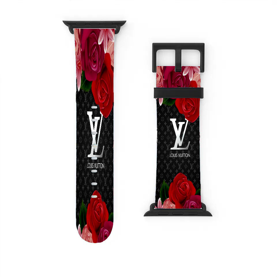 Louis Vuitton With Rose Apple Watch Band 38Mm - 44Mm