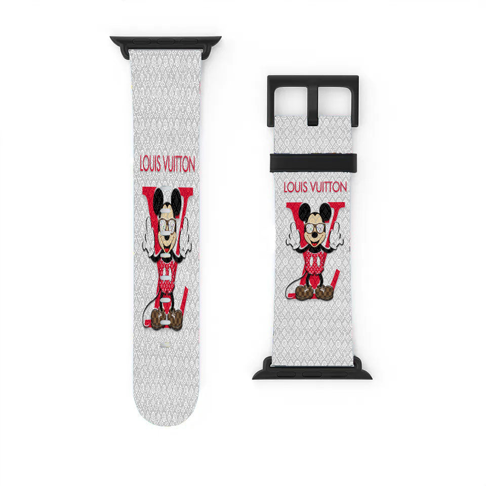 Mickey Louis Vuitton Apple Watch Band 38Mm - 44Mm