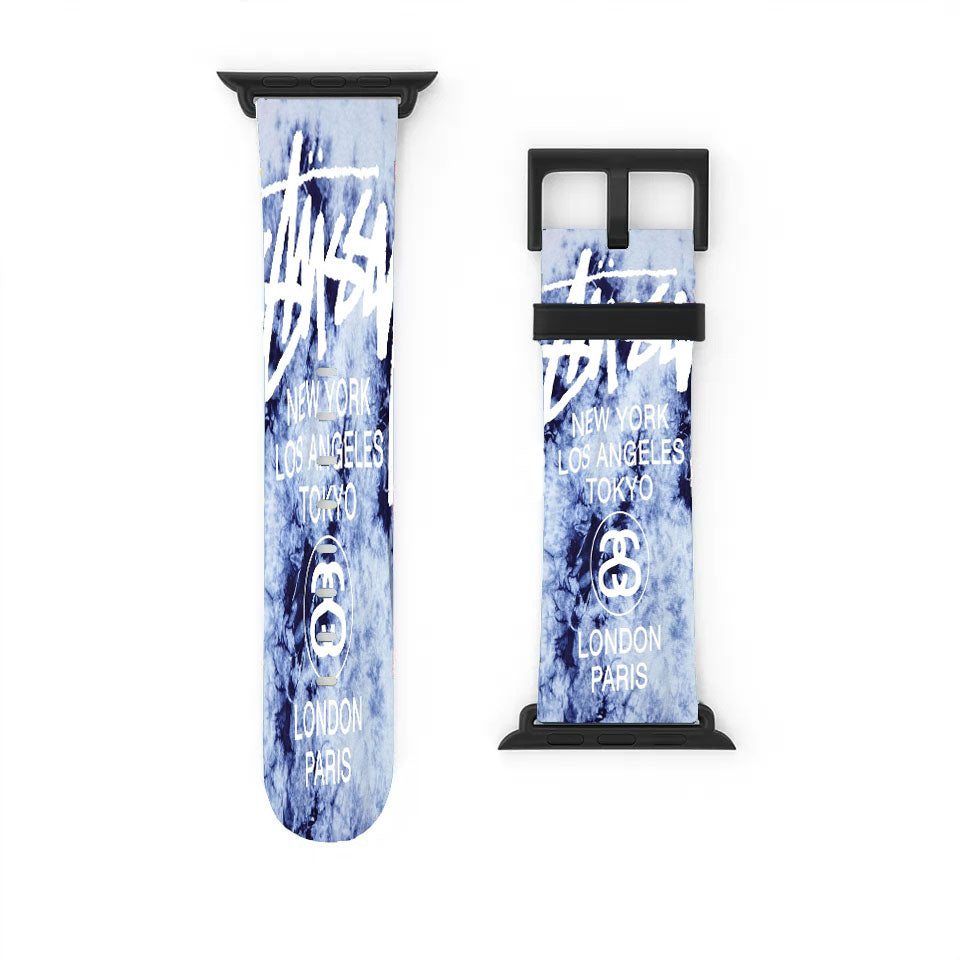 Stussy World Tour Baseball Apple Watch Band 38Mm - 44Mm