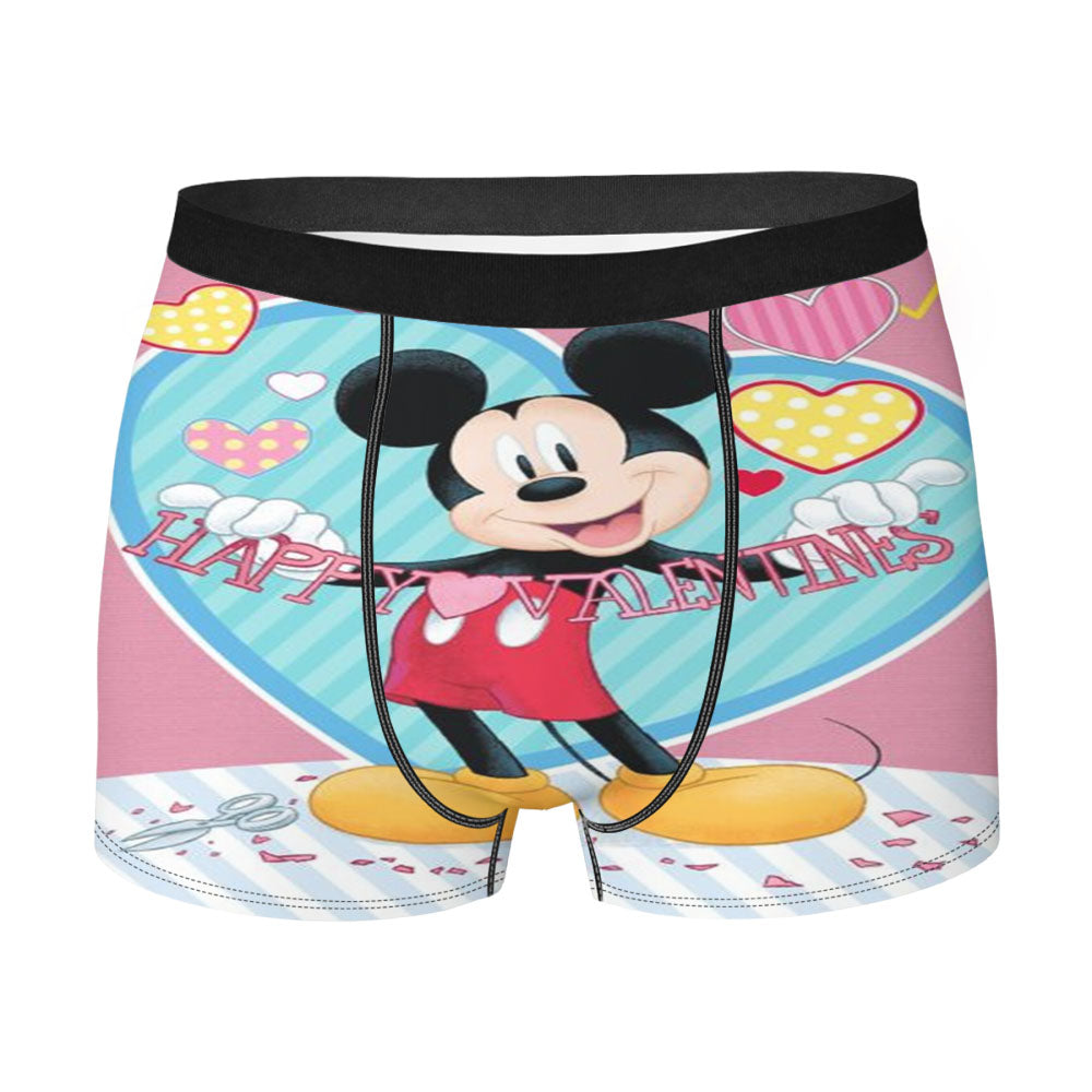 Mickey Happy Valentine’S Men'S Boxer Briefs