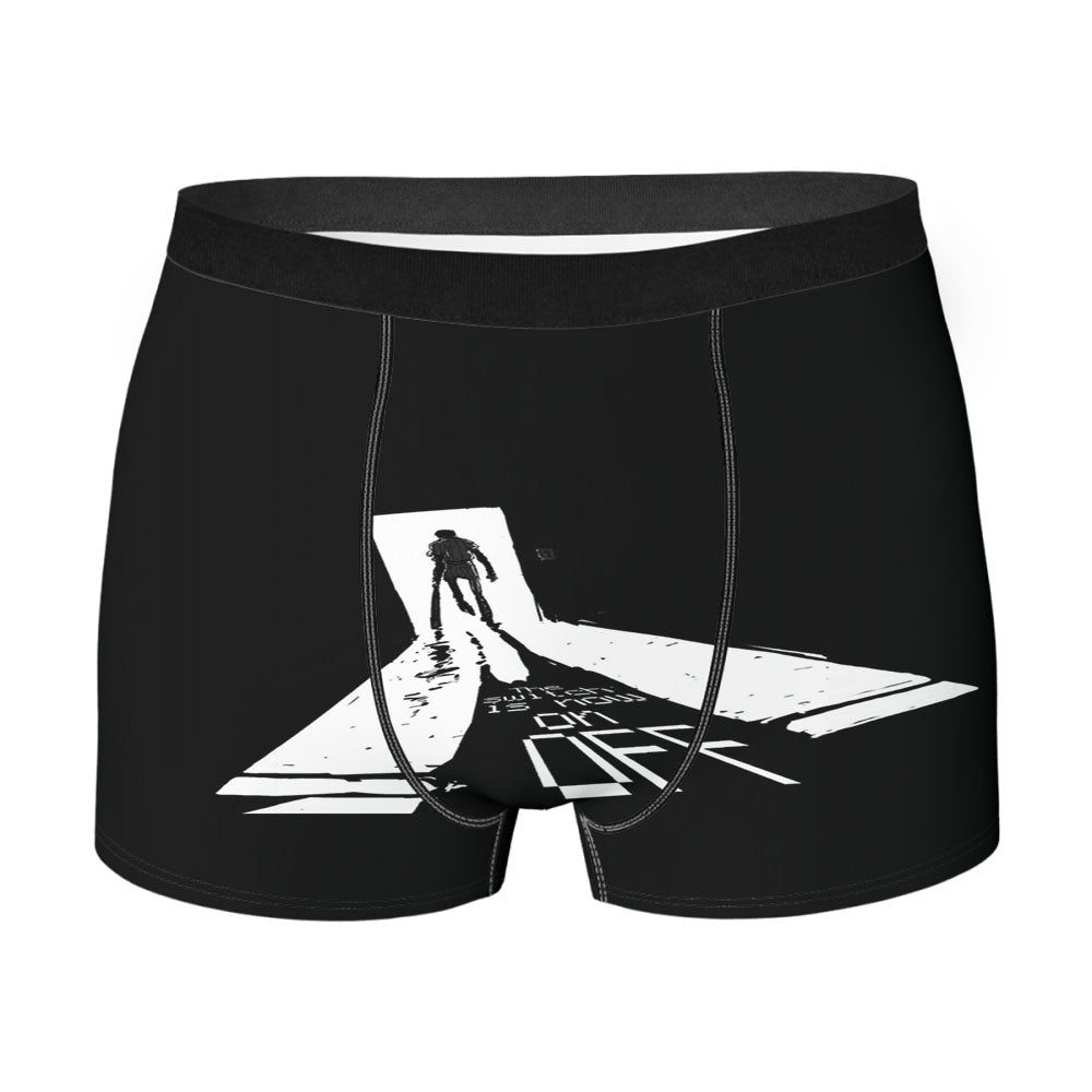 Off White Wallpaper Men'S Boxer Briefs