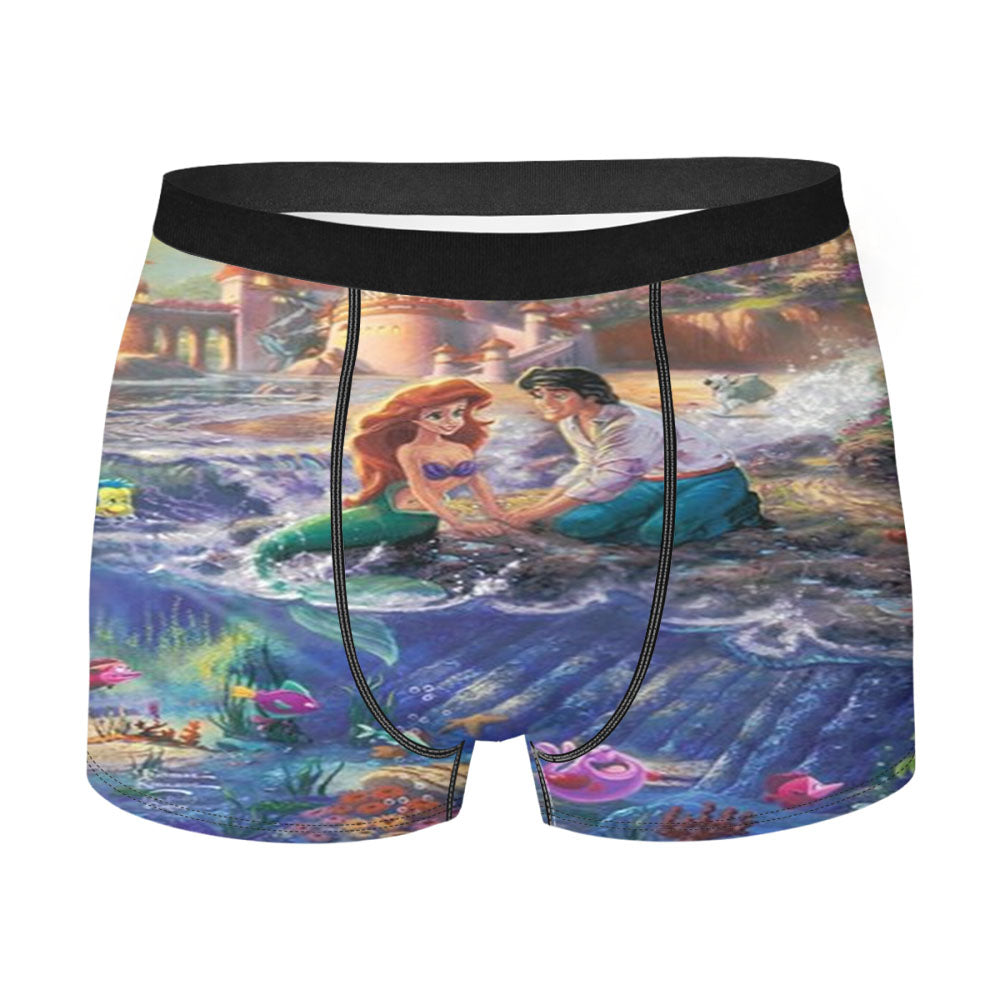 The Little Mermaid Men'S Boxer Briefs