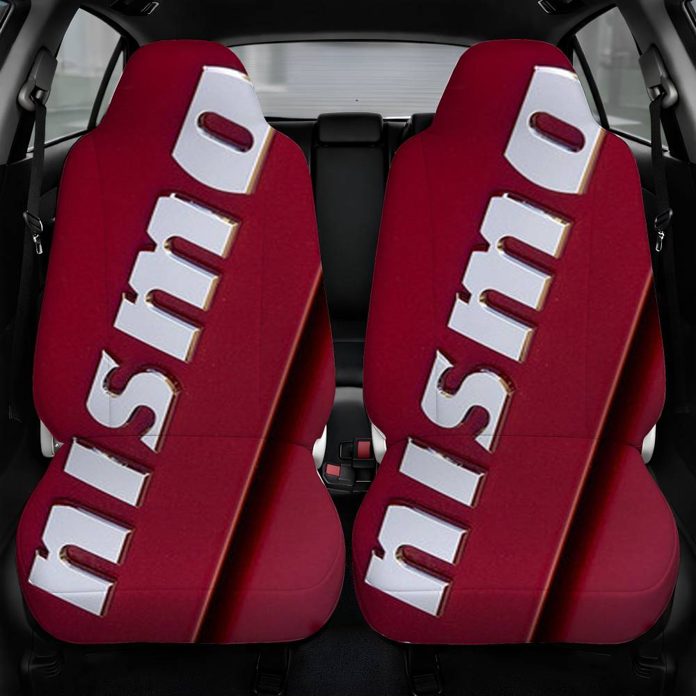 Nissan Nismo Car Seat Cover Personalized Front Pair