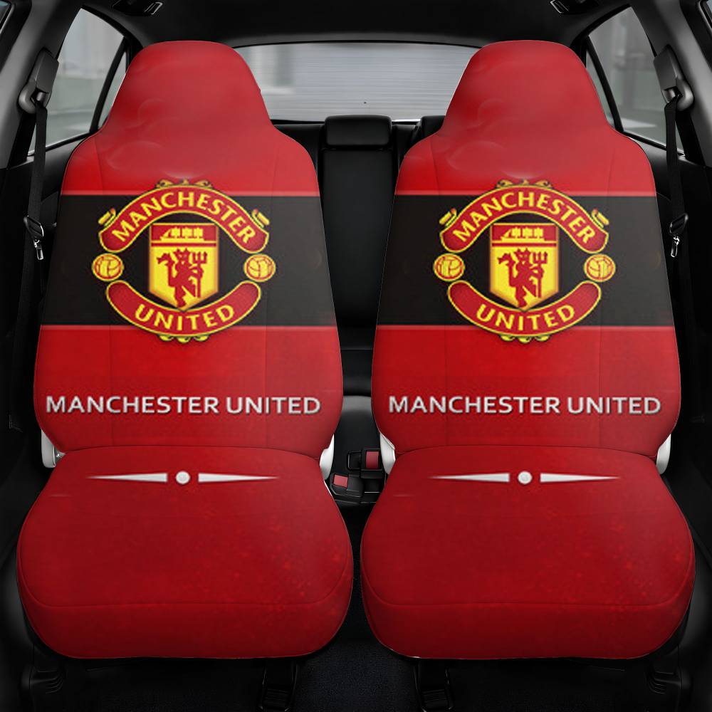 The Red Devils Manchester United Car Seat Cover Personalized Front Pair