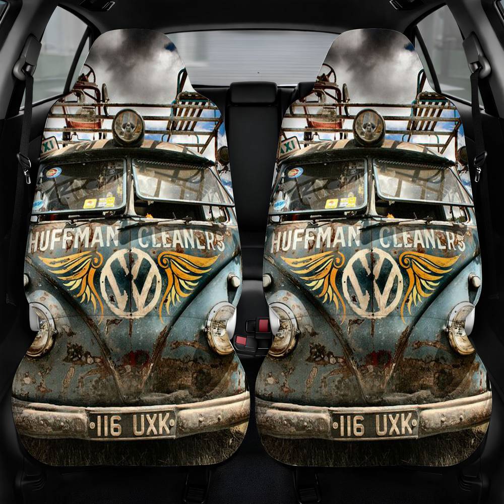 Volkswagen Classic Hdr Car Seat Cover Personalized Front Pair