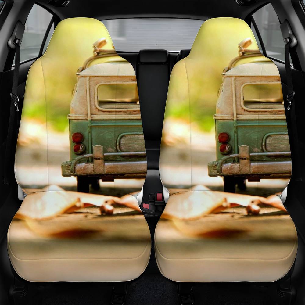 Vw Classic Car Seat Cover Personalized Front Pair