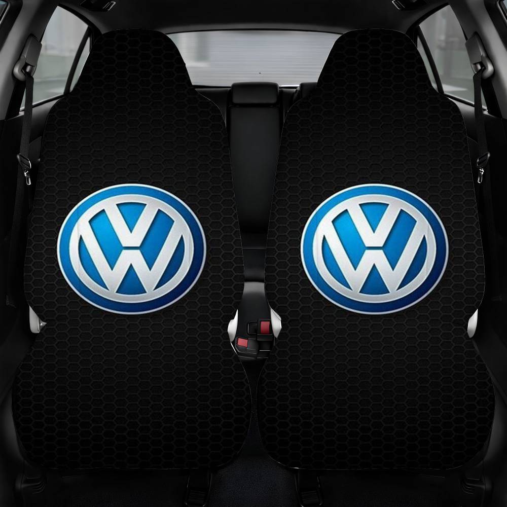 Vw Volkswagen Icon Car Seat Cover Personalized Front Pair