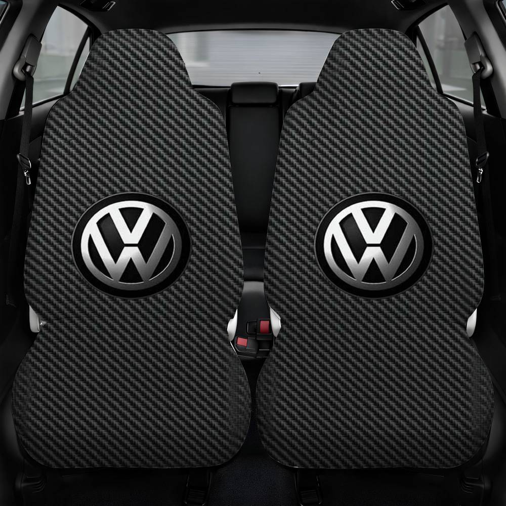 Vw Volkswagen Logo Car Seat Cover Personalized Front Pair