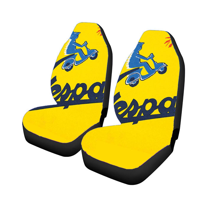 Scooter Road The World Vintage Car Front Seat Covers