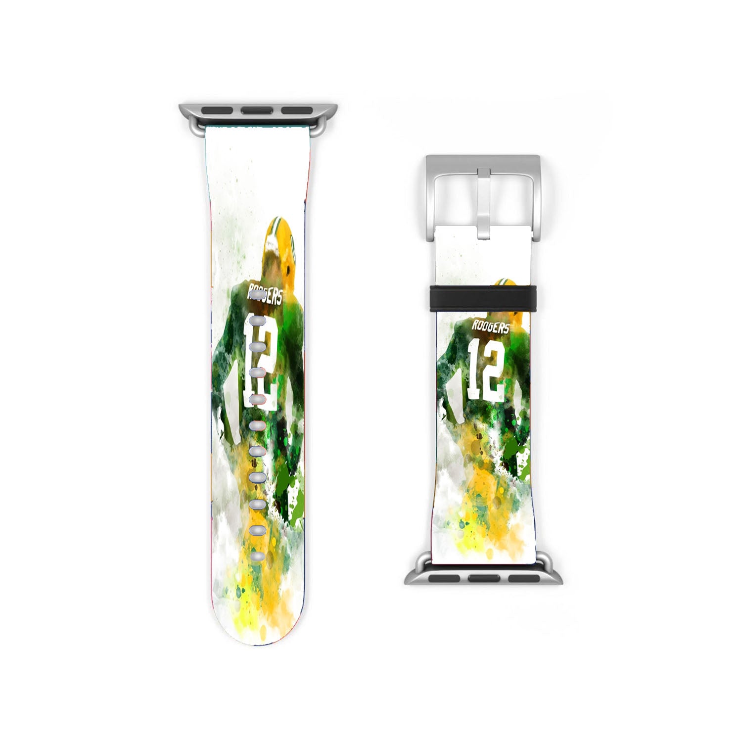 Aaron Rodgers Green Bay Packers American Football Quarterback Apple Watch Band 38Mm - 44Mm