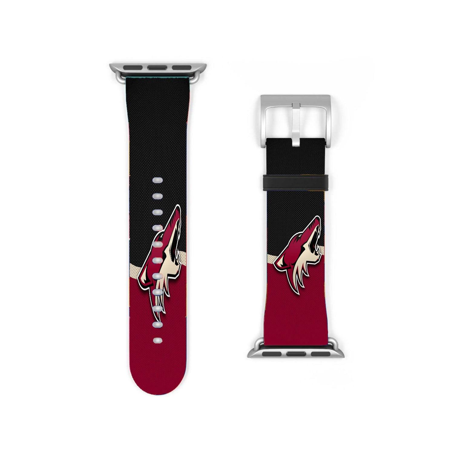 Arizona Coyotes Logo Jersey Apple Watch Band 38Mm - 44Mm
