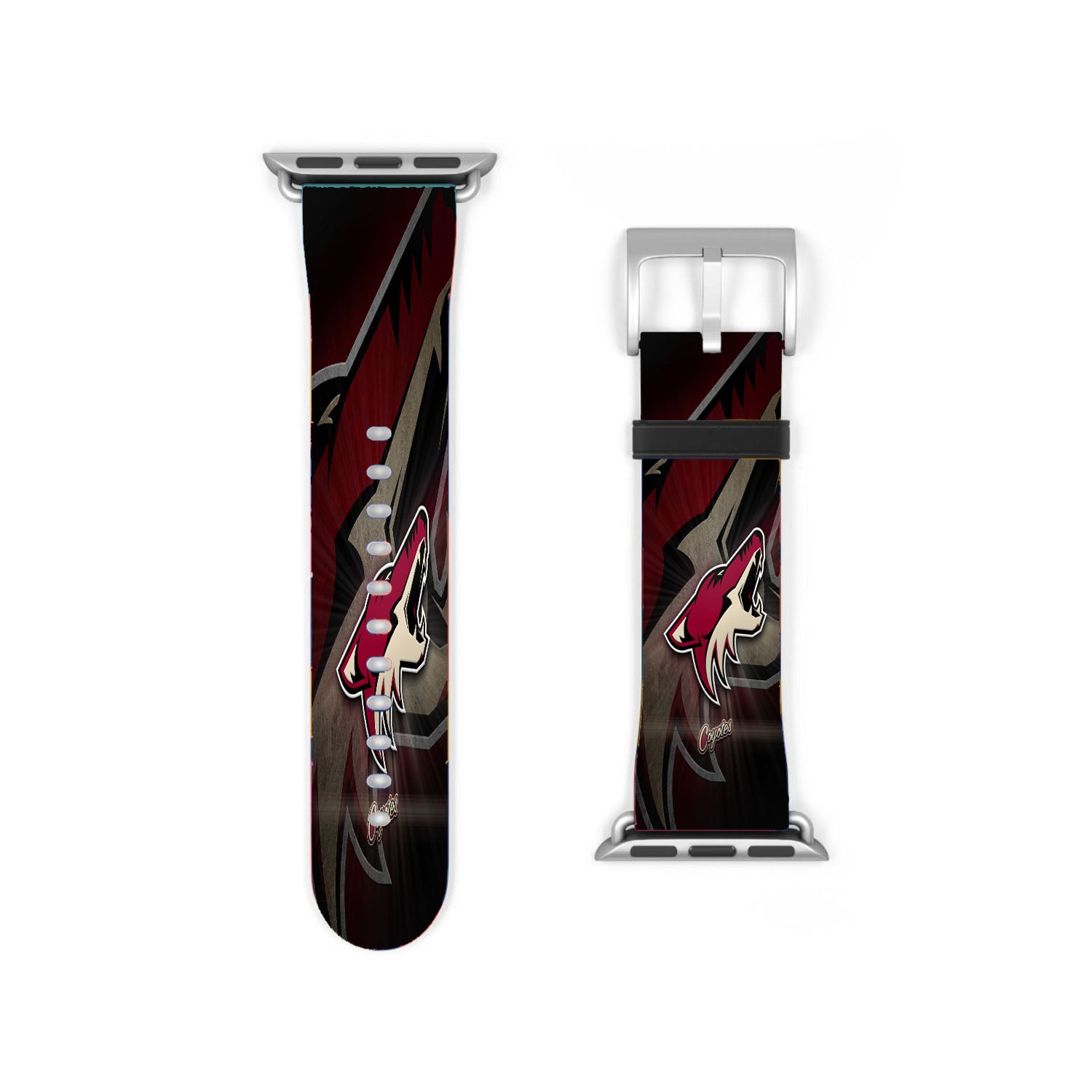 Arizona Coyotes Wolf Nhl Logo Apple Watch Band 38Mm - 44Mm