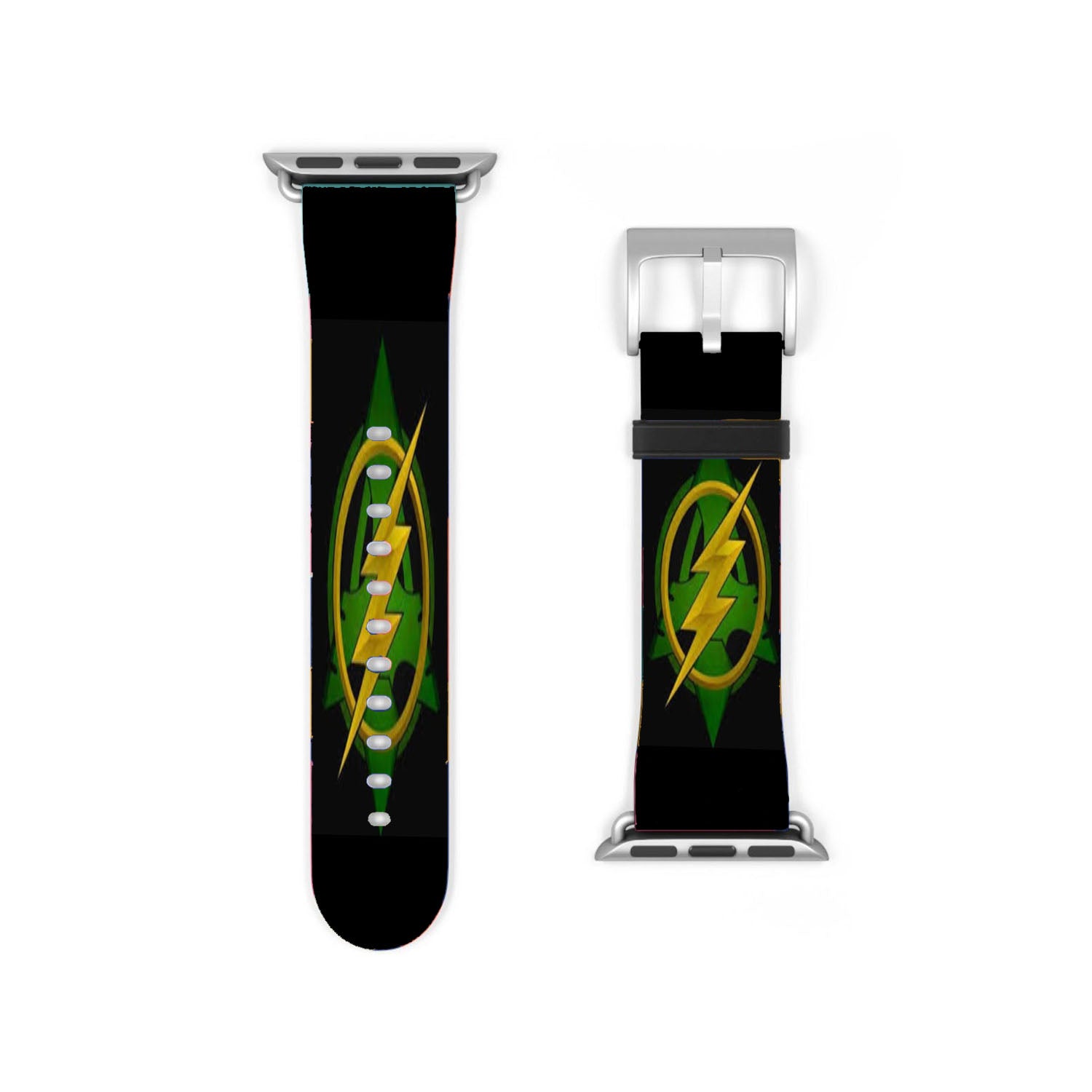 Arrow Vs The Flash Logo Apple Watch Band 38Mm - 44Mm