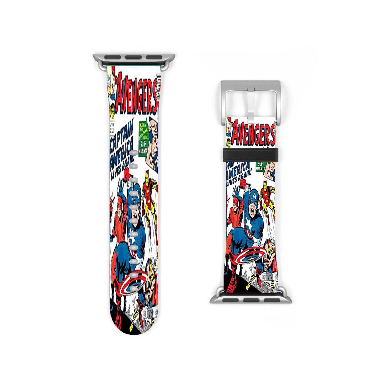 Avengers Captain America Apple Watch Band 38Mm - 44Mm