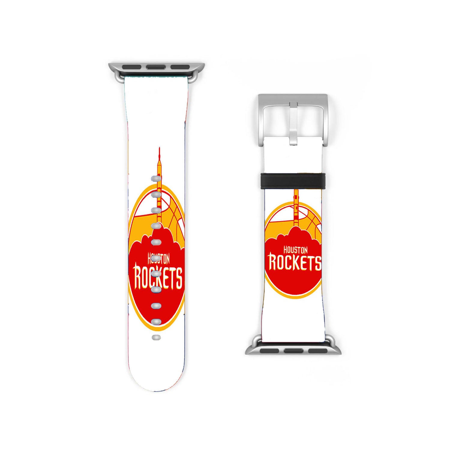 Ball Icon Houston Rockets Apple Watch Band 38Mm - 44Mm