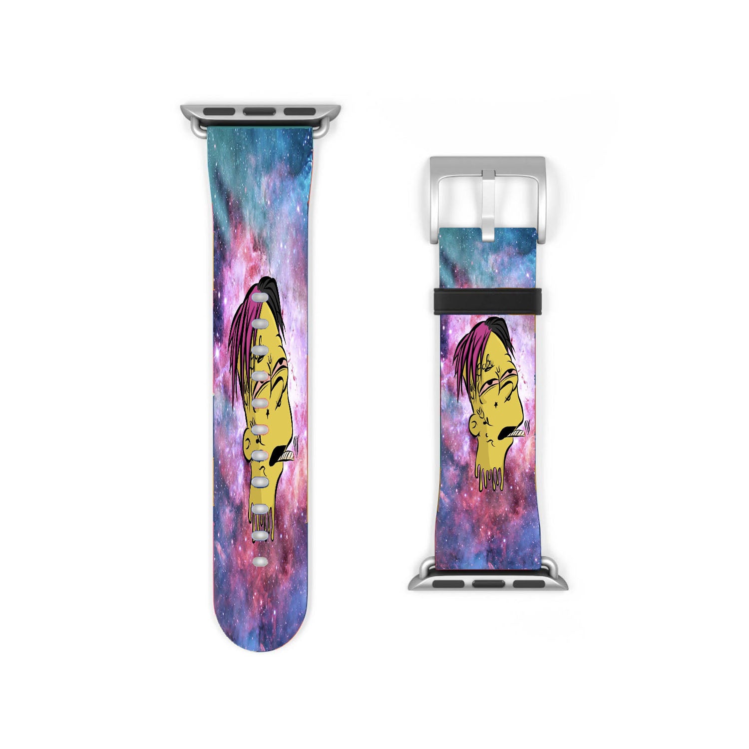 Bart Simpson Lil Peep Cartoon Apple Watch Band 38Mm - 44Mm