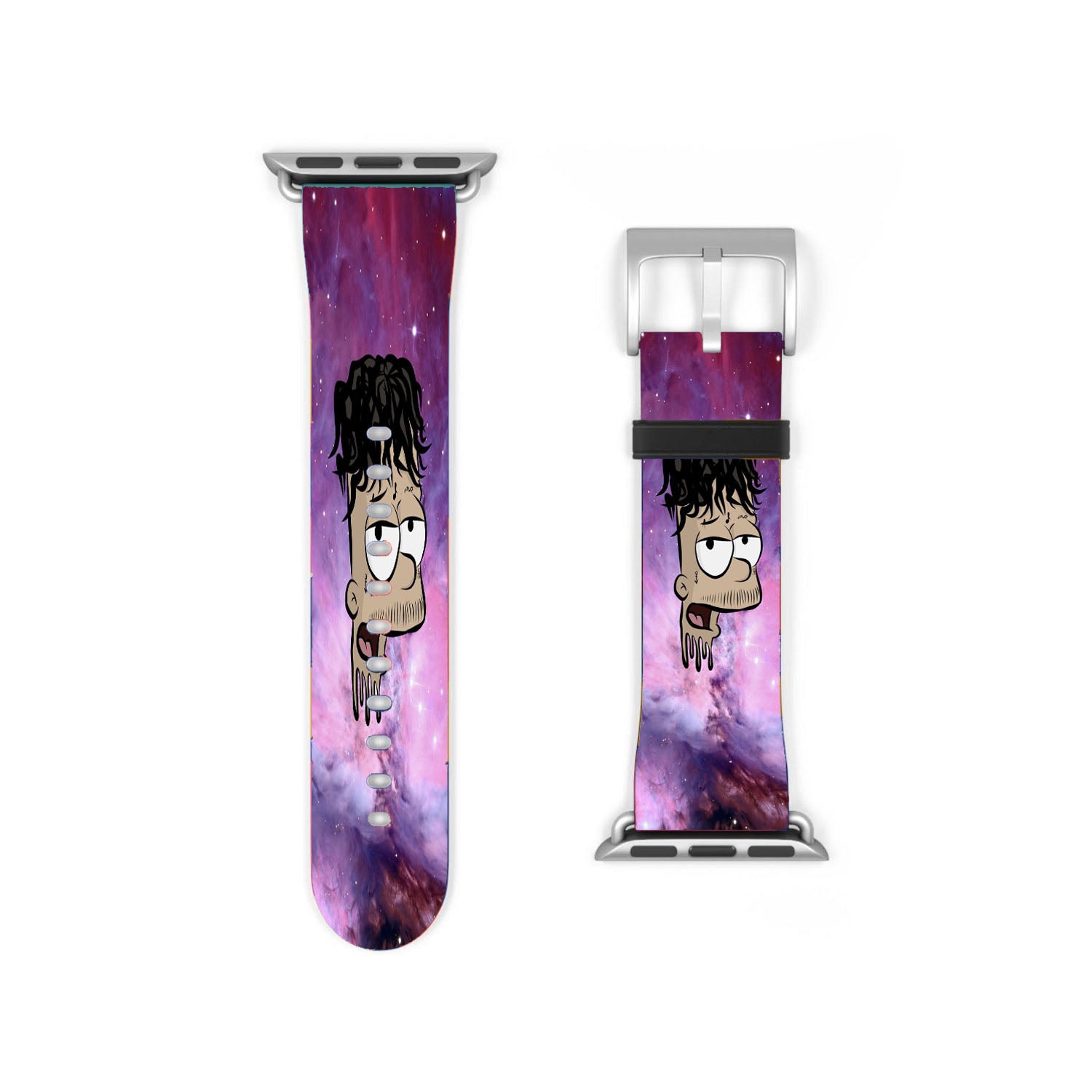 Bart Simpson Lil Skies Cartoon Apple Watch Band 38Mm - 44Mm