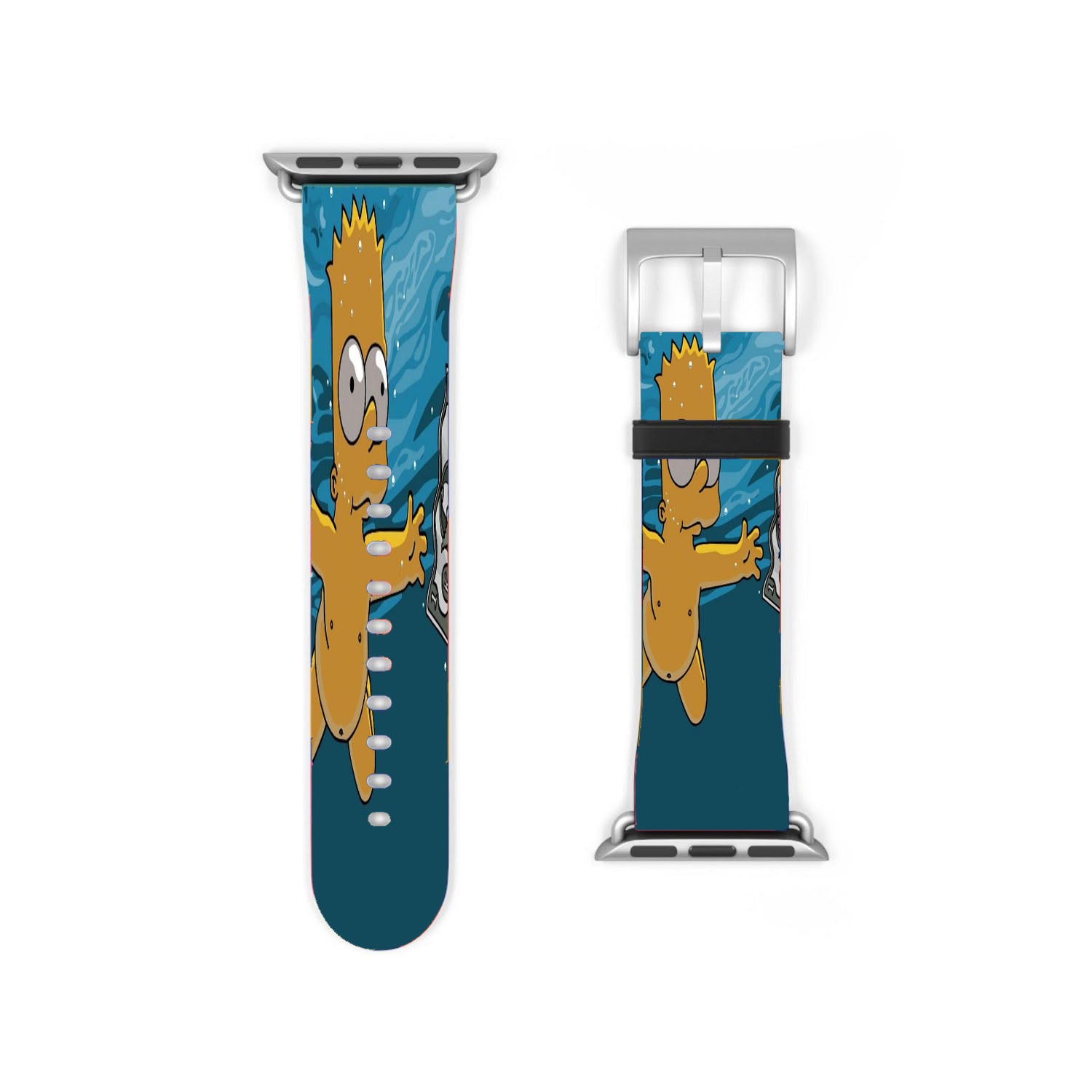 Bart Simpson Nirvana Apple Watch Band 38Mm - 44Mm