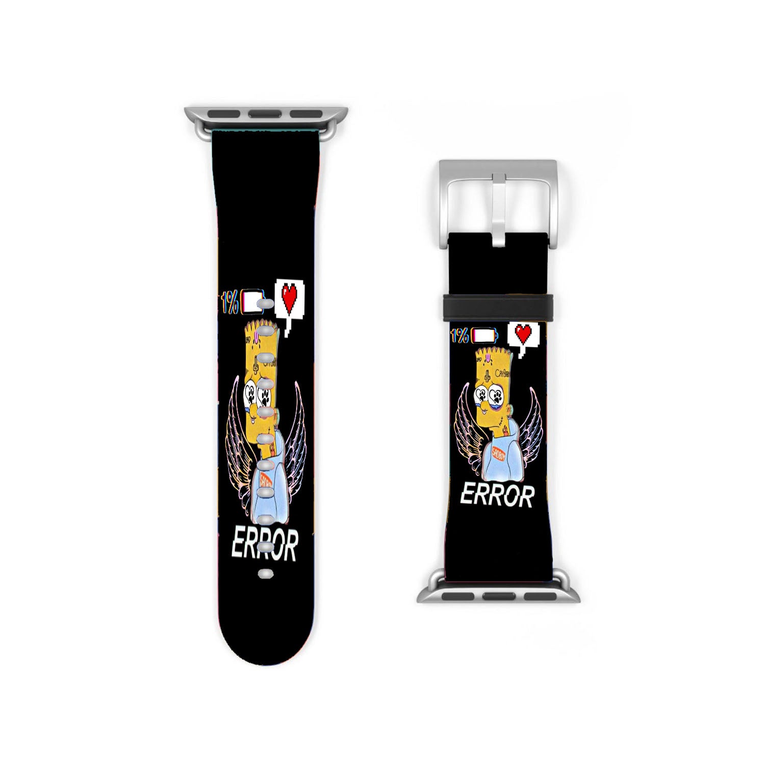 Bart Simpson Sad Boy Wing Apple Watch Band 38Mm - 44Mm