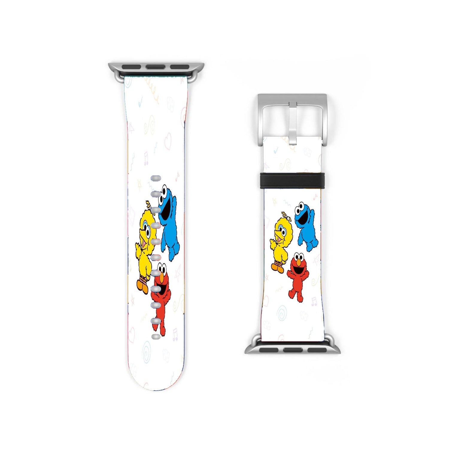 Big Bird Elmo Cookie Monster Apple Watch Band 38Mm - 44Mm