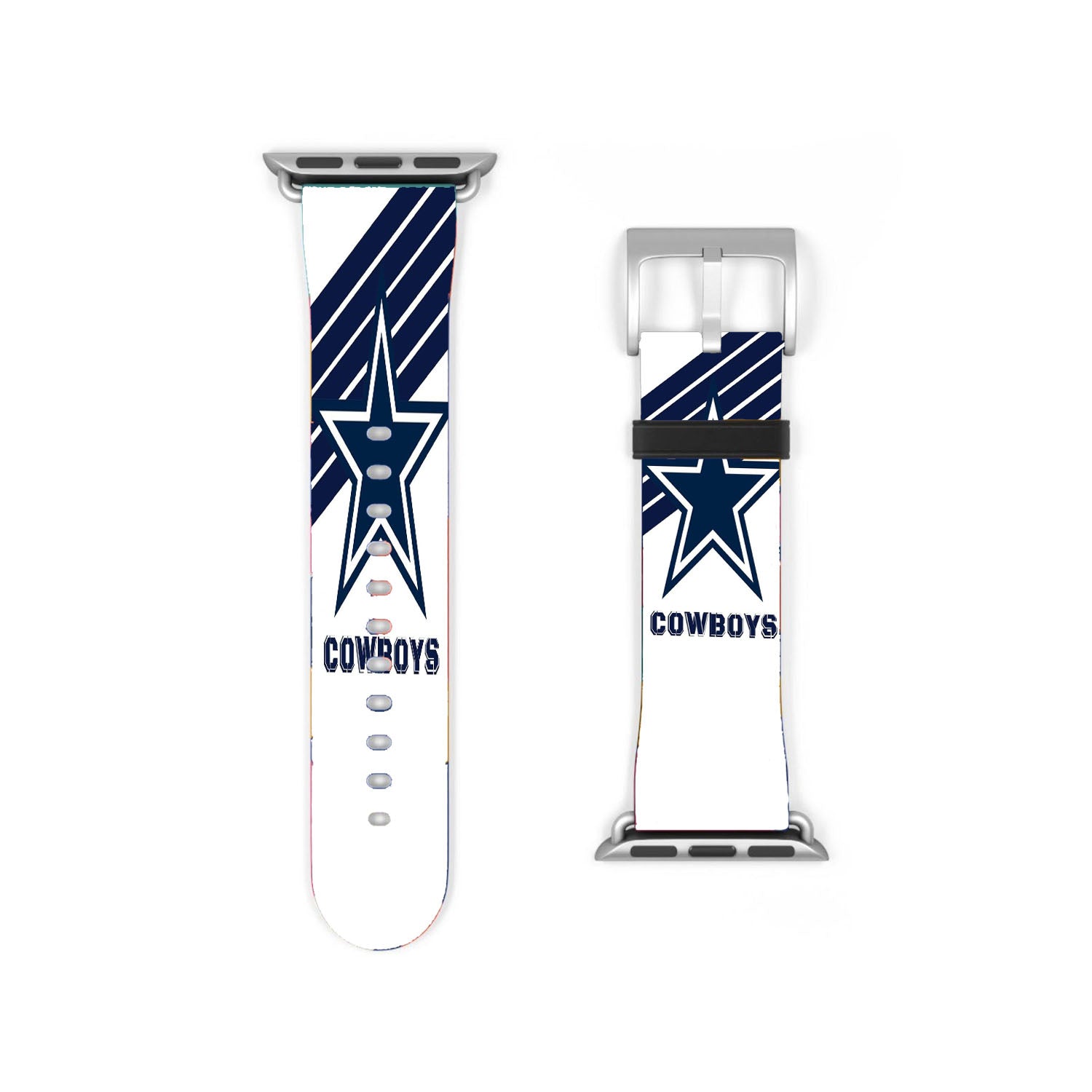 Blue White Cowboys Dallas Wallpaper Apple Watch Band 38Mm - 44Mm