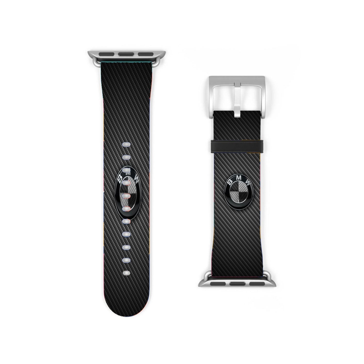 Bmw Black Carbon Apple Watch Band 38Mm - 44Mm