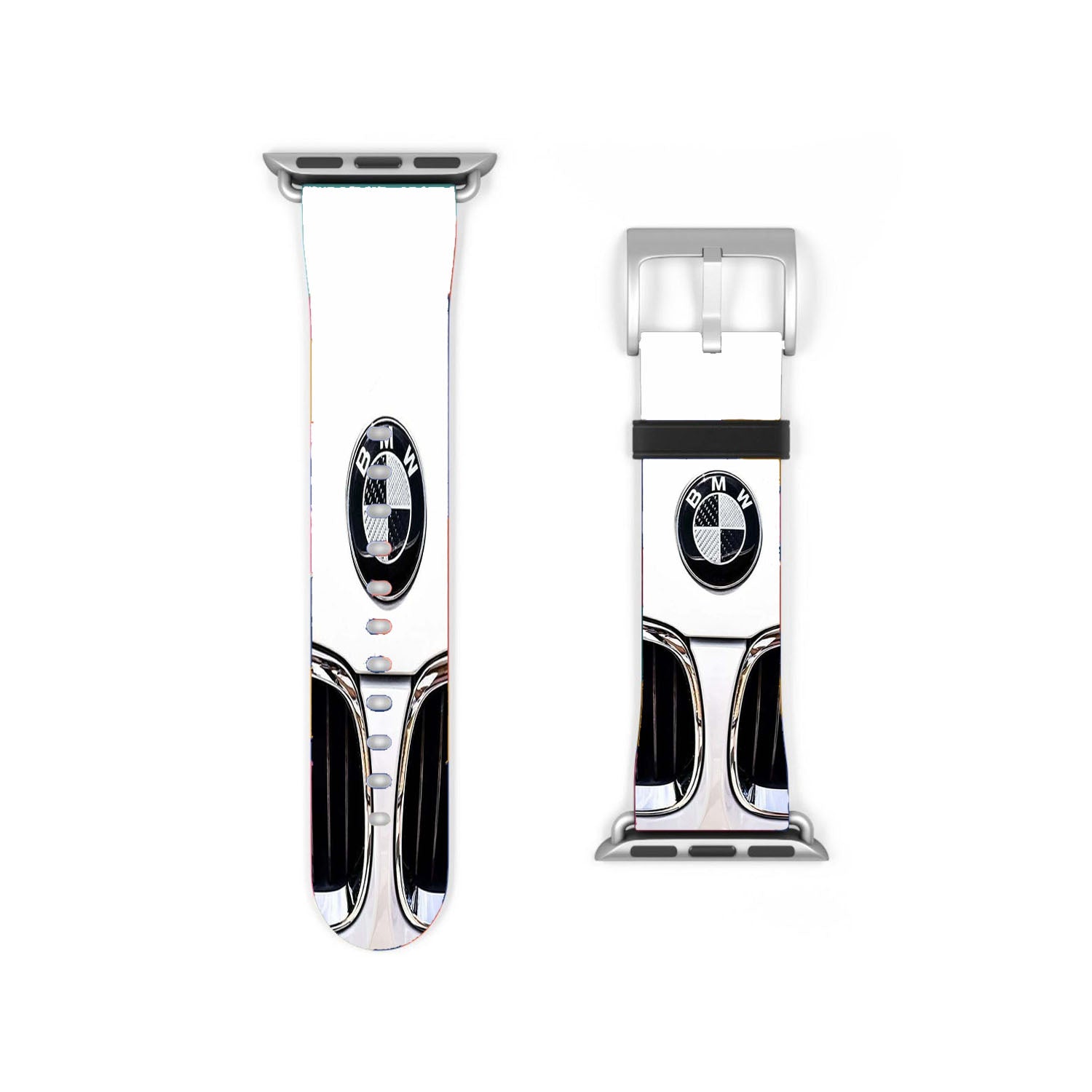 Bmw Car White Logo Apple Watch Band 38Mm - 44Mm