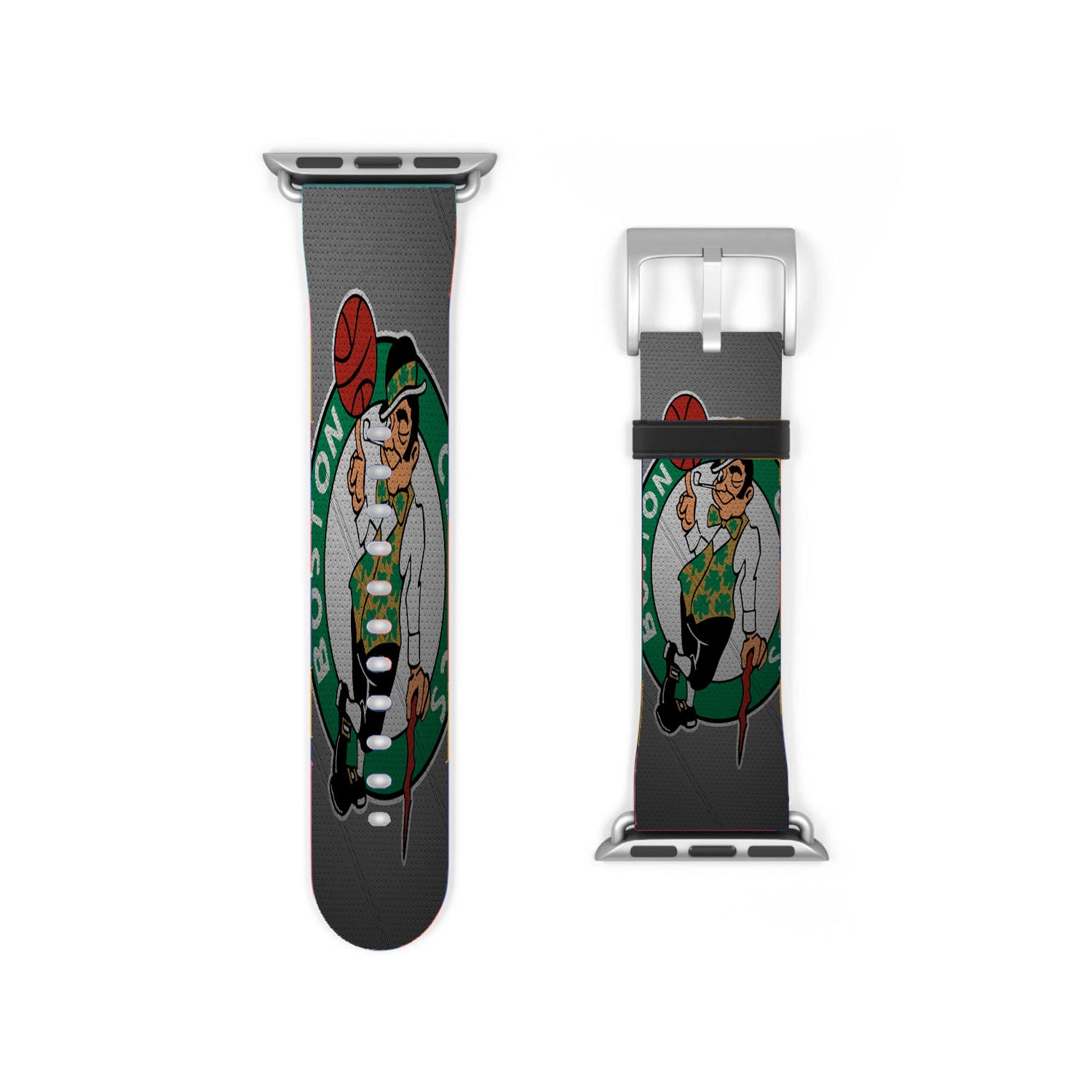 Boston Celtics Softball Logo Wallpaper Apple Watch Band 38Mm - 44Mm
