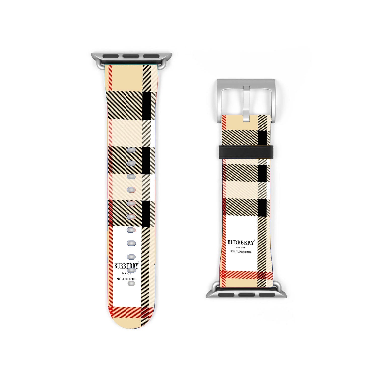 Burberry Pattern Square Apple Watch Band 38Mm - 44Mm