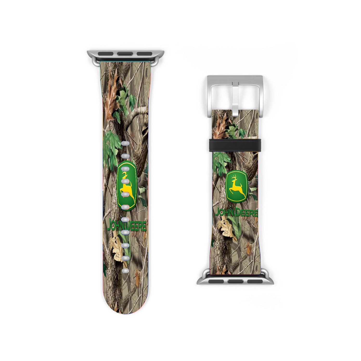 Camo John Deere Real Tree Logo Apple Watch Band 38Mm - 44Mm