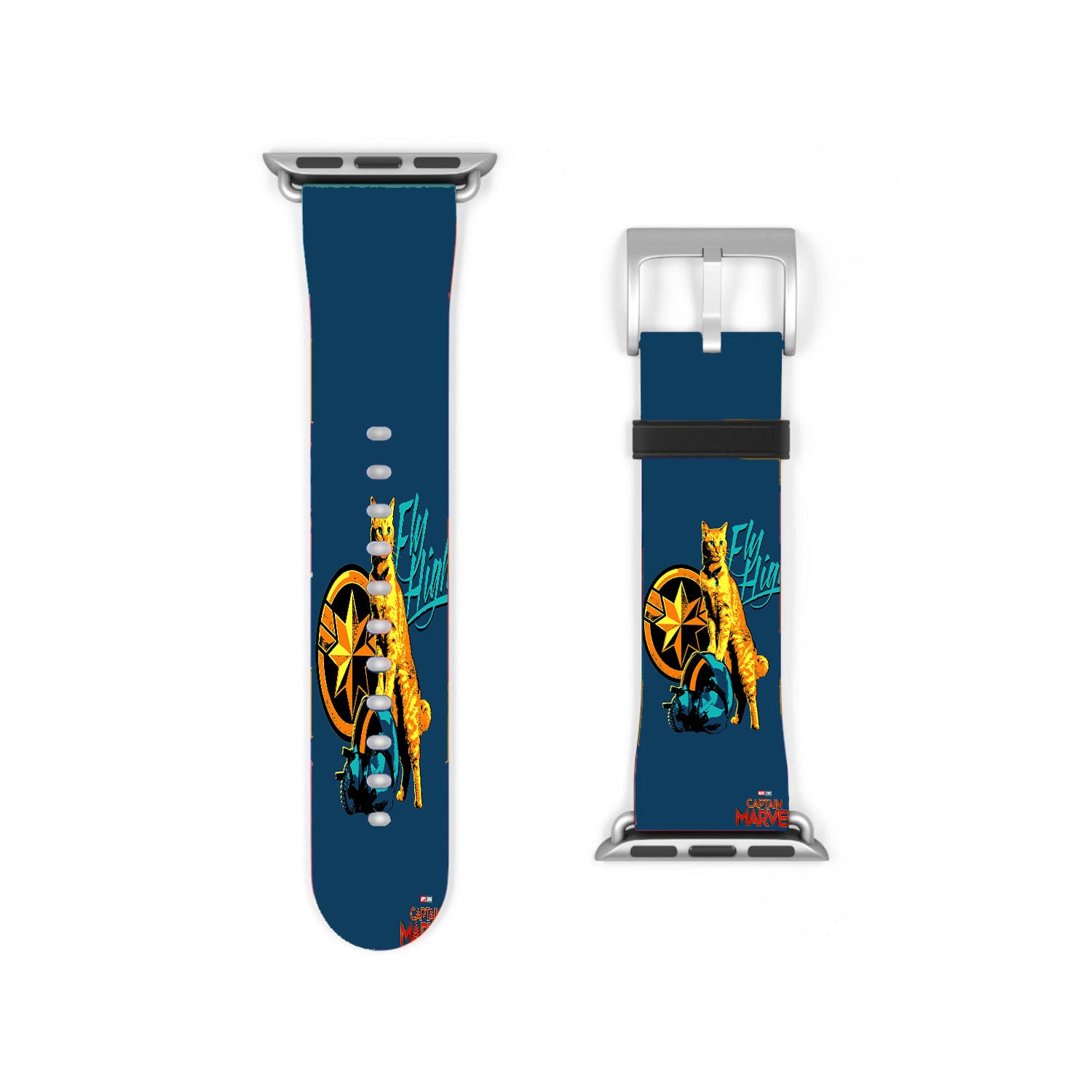 Chewie Captain Marvel Goose Poster Apple Watch Band 38Mm - 44Mm