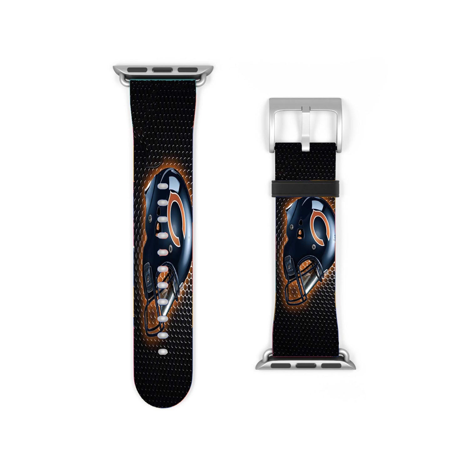 Chicago Bears Helmet Apple Watch Band 38Mm - 44Mm