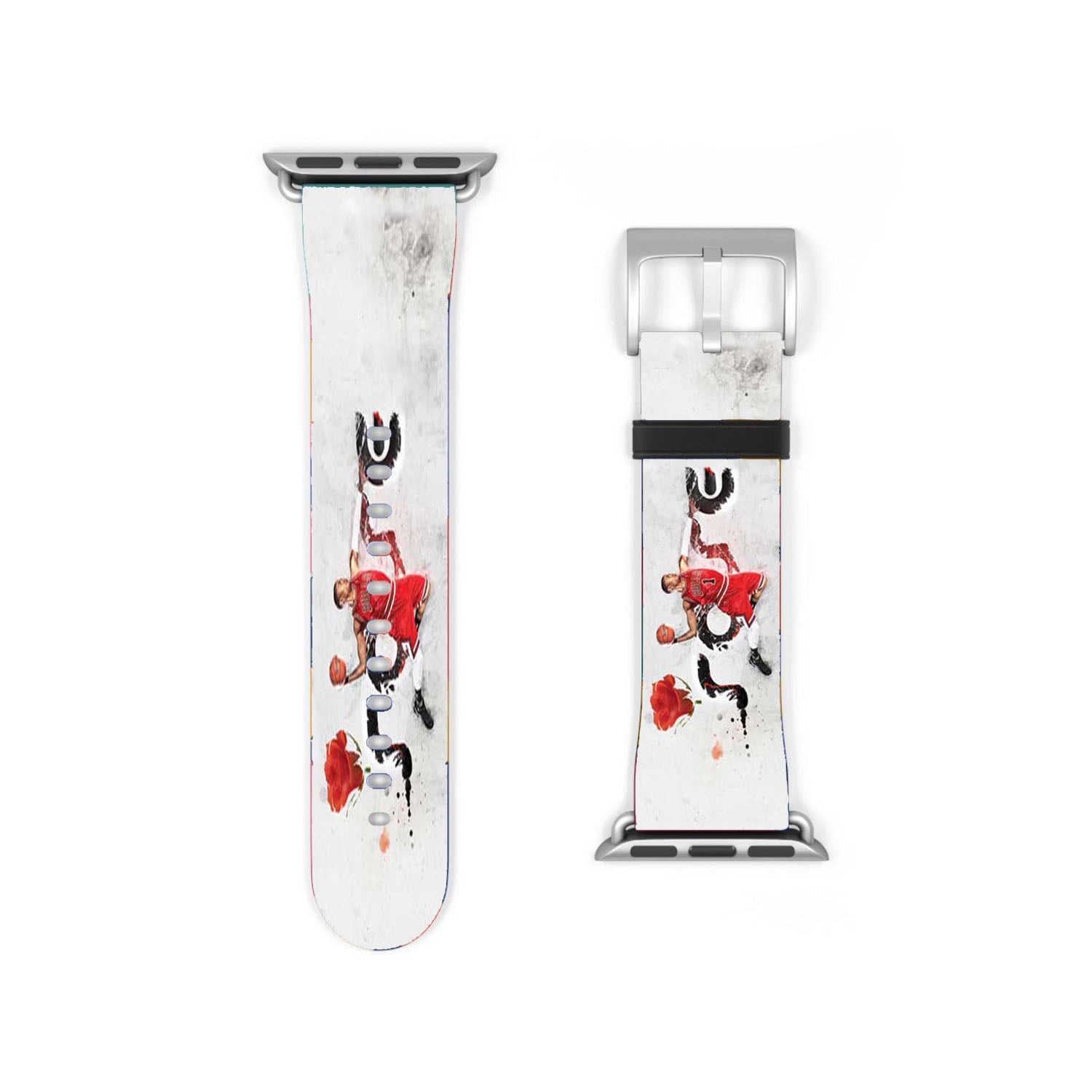 Chicago Bulls Derrick Rose Apple Watch Band 38Mm - 44Mm