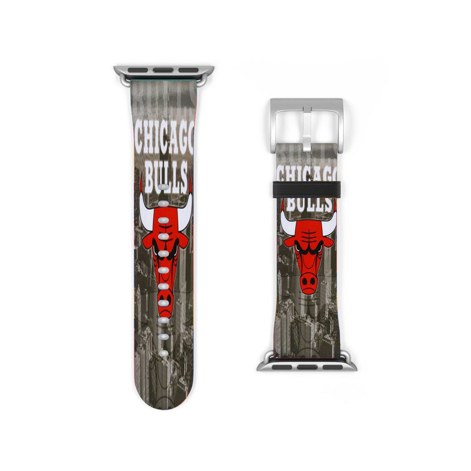 Chicago Bulls Fc Apple Watch Band 38Mm - 44Mm