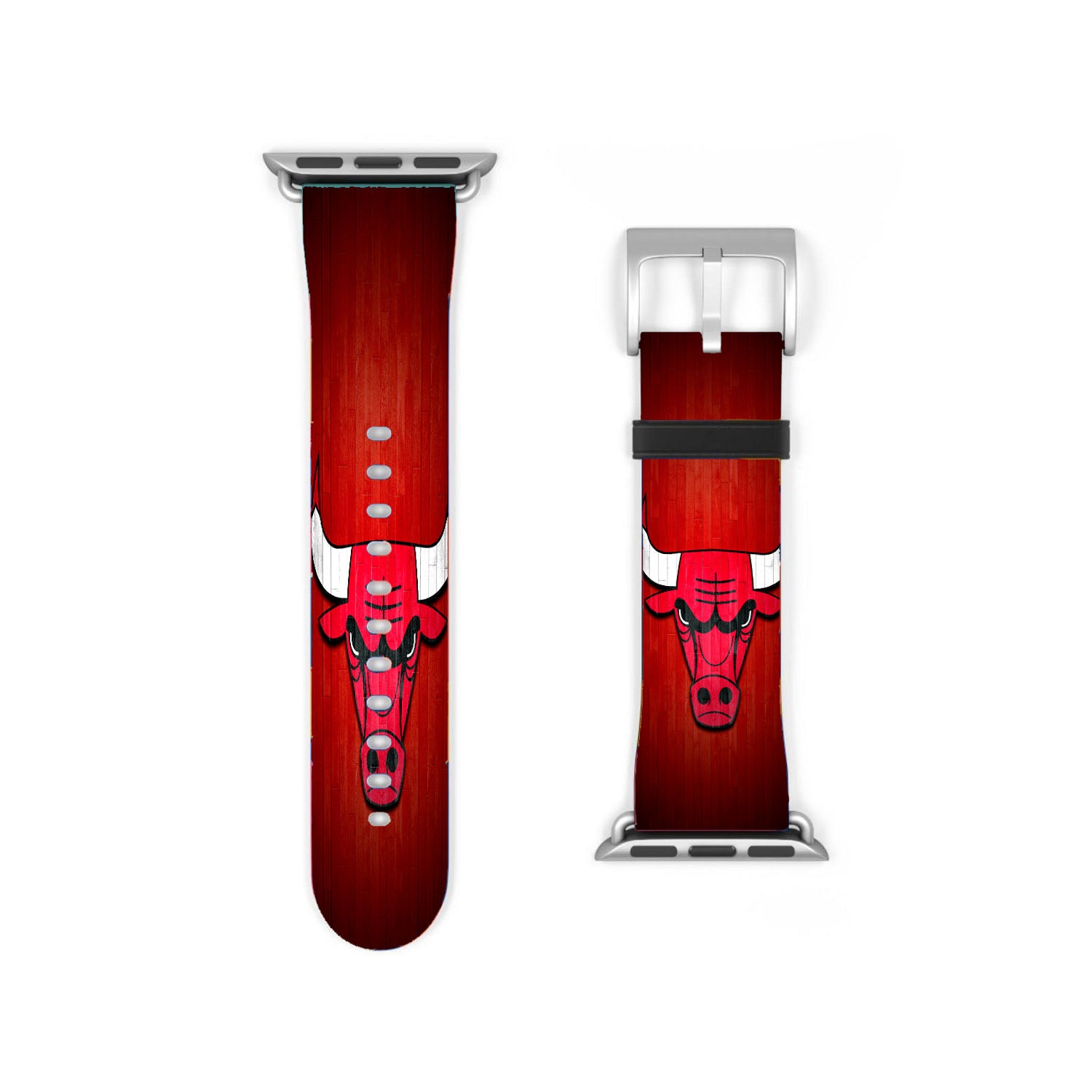 Chicago Bulls Hardwood 2 Apple Watch Band 38Mm - 44Mm