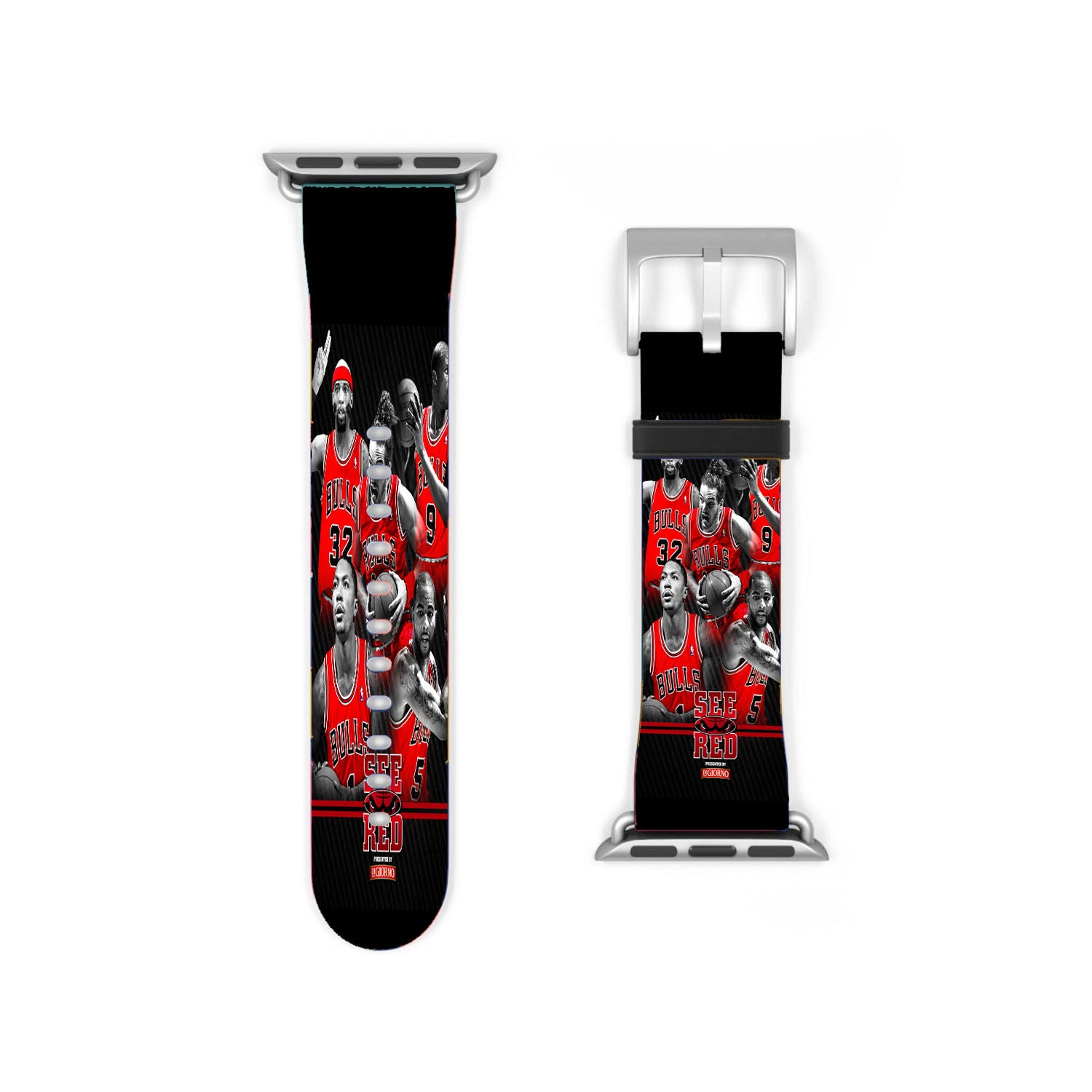Chicago Bulls See Red Team Apple Watch Band 38Mm - 44Mm