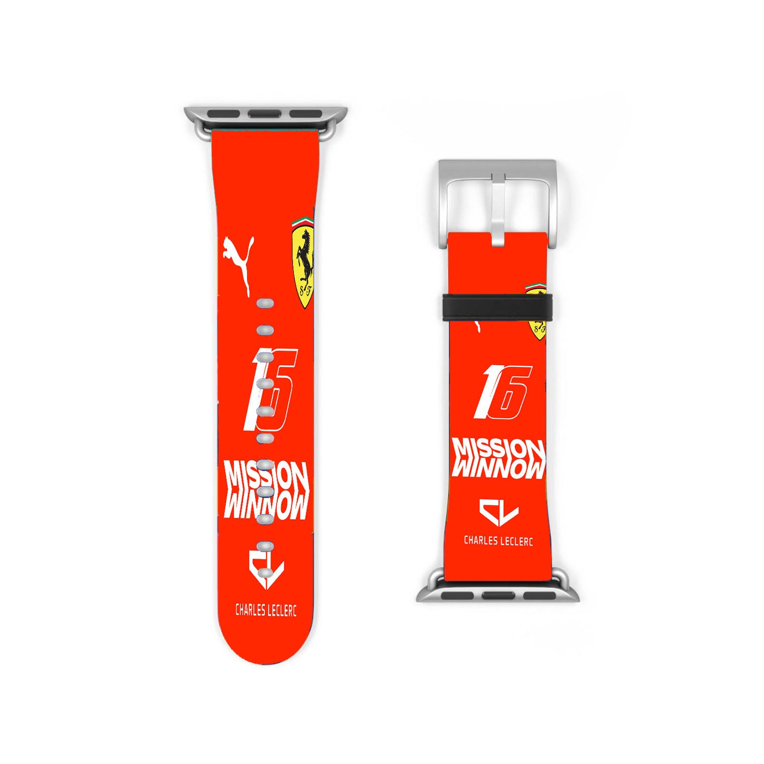 Cl16 Ferrari 2019 Driver Mission Winnow Apple Watch Band 38Mm - 44Mm
